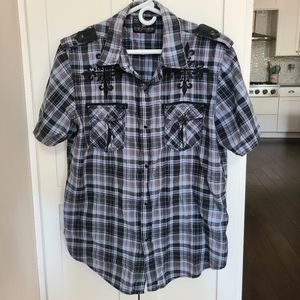 Men's Buckle casual dress shirt